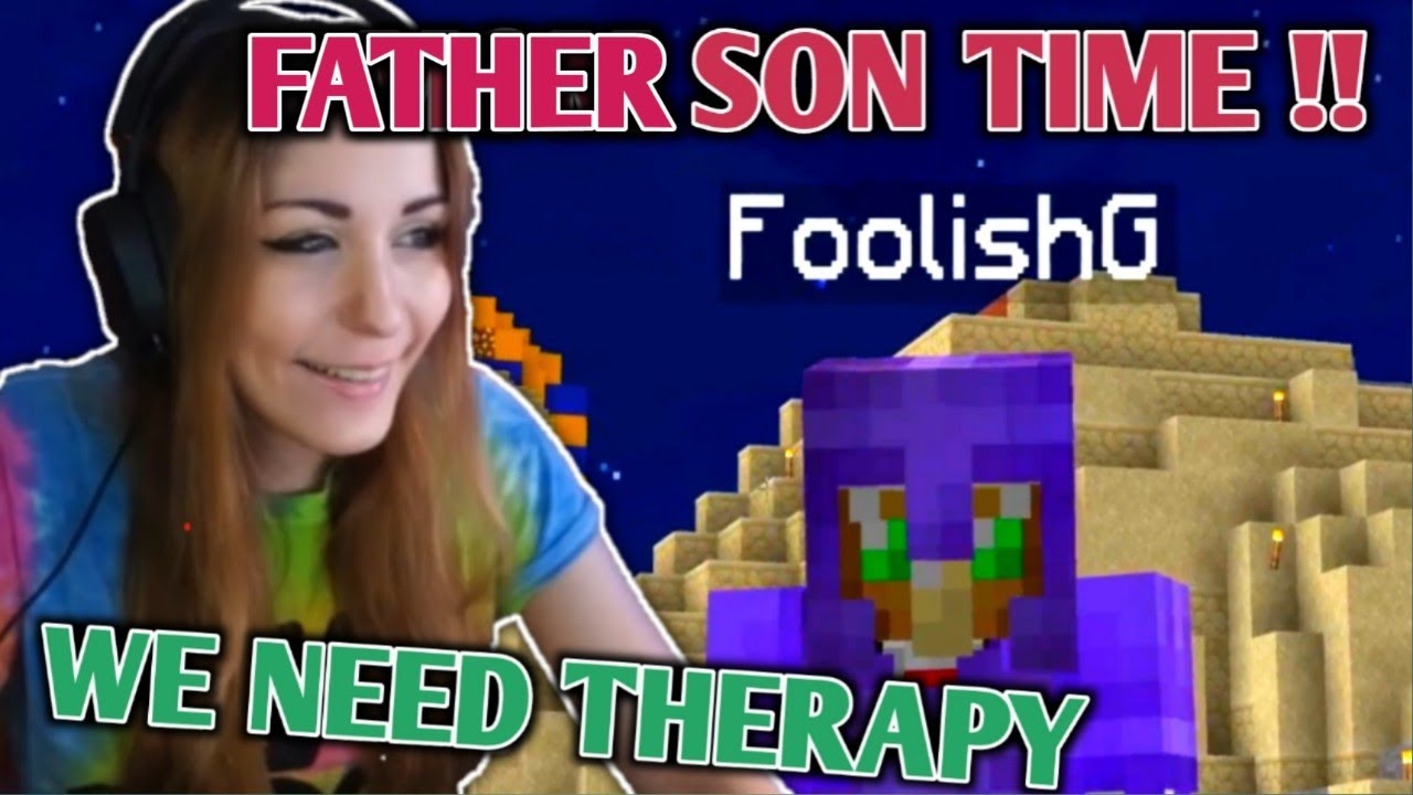 Foolish and Puffy have some Father and Son time !! [Dream SMP]
