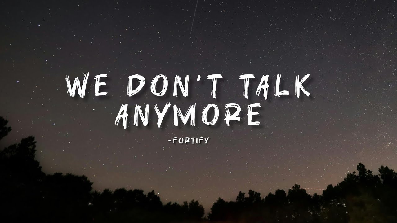 We Don&rsquo;t Talk Anymore 💔 | Sad Emotional Rap 