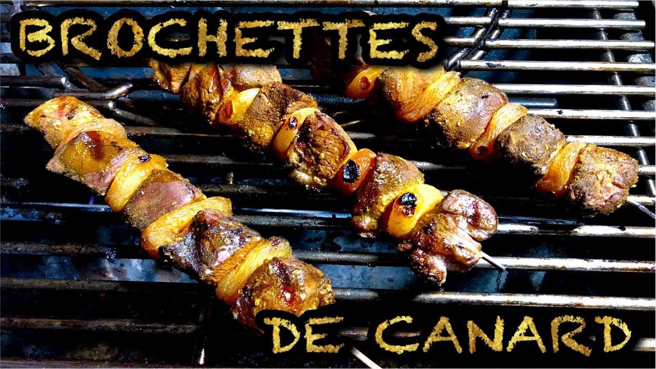 Brochettes de Canard