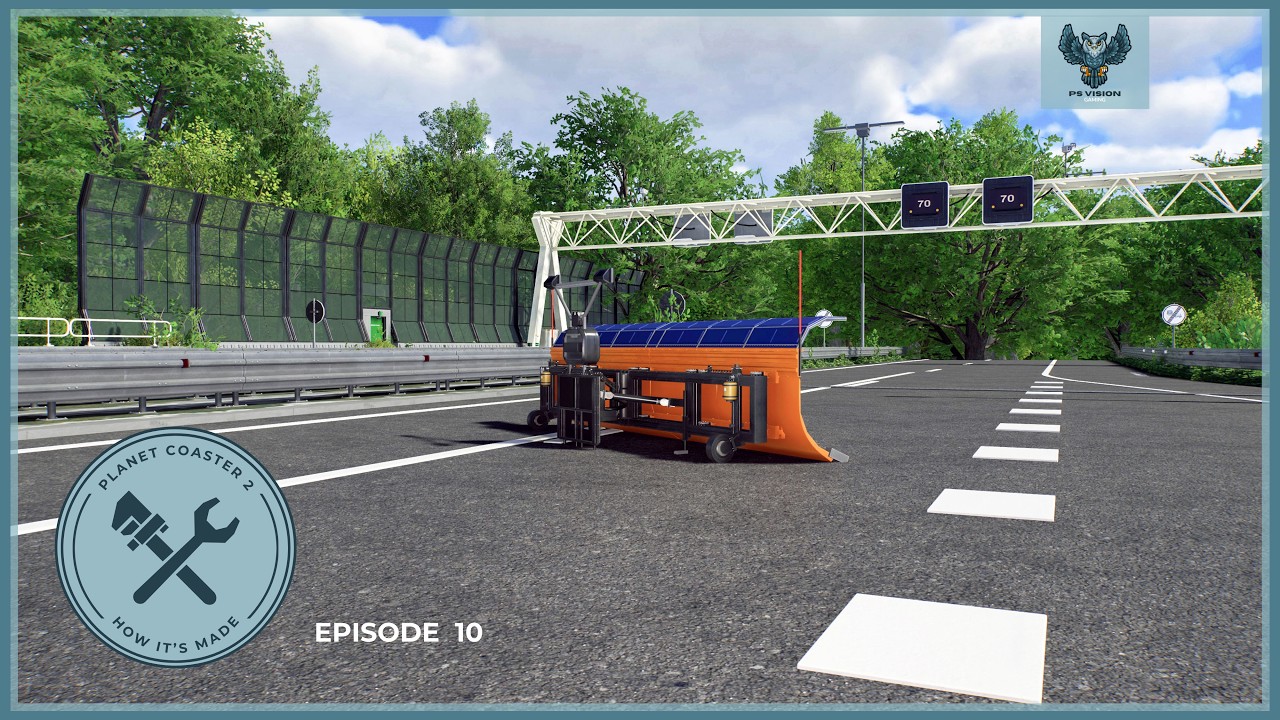 Snowplow | How It Made | Planet Coaster 2 | 10