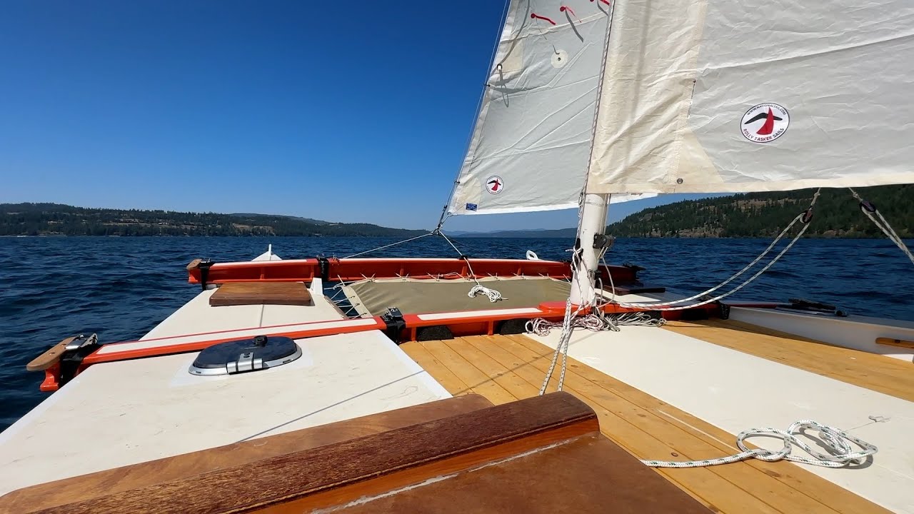 Finally SAILING My Wharram Tiki 21 Catamaran - SV Primitiva EP. 10