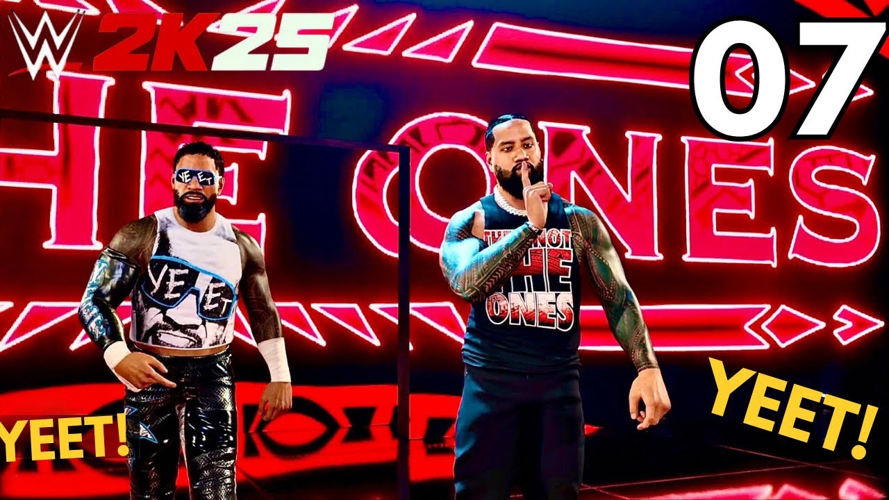 WWE 2K25 MyRISE - The Usos Jey & Jimmy YEET! | Ep.7