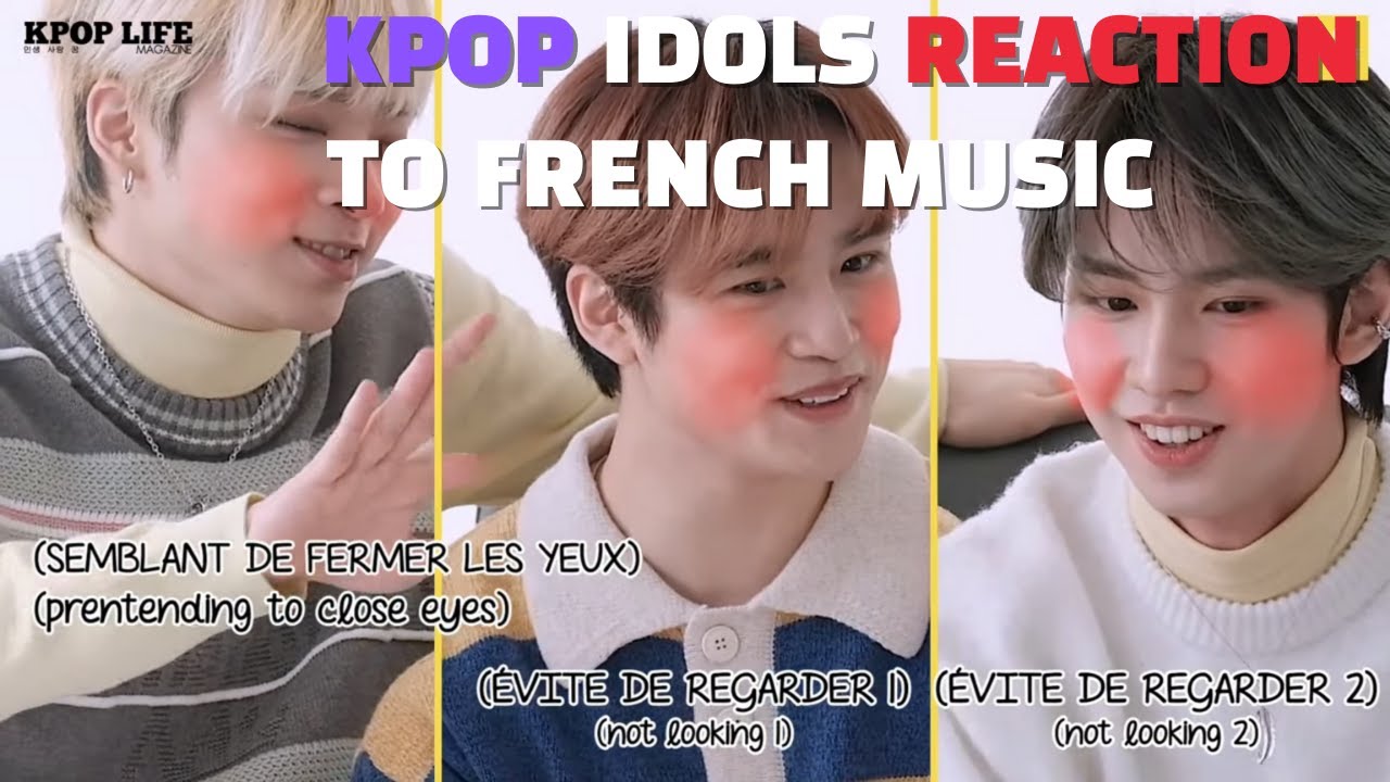 Kpop Idols MCND REACTS to French music & Answers fan questions | Clara Luciani - Respire Encore