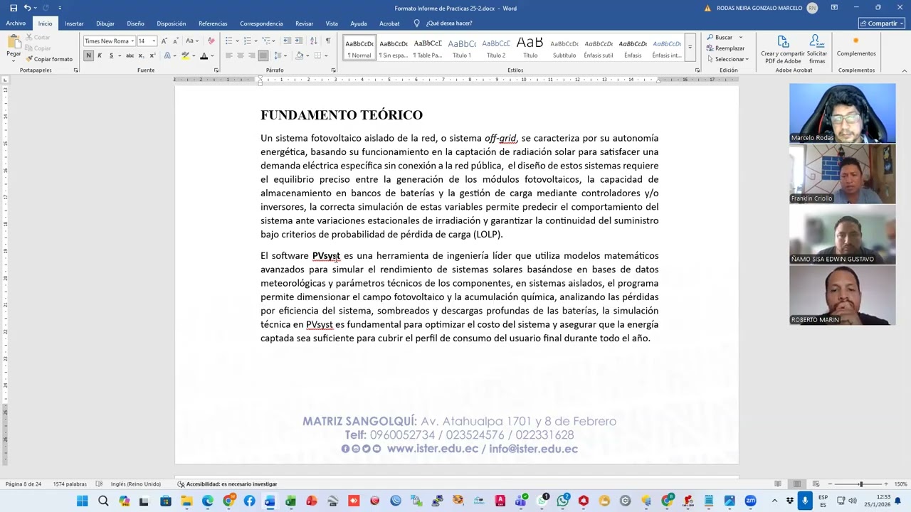Informe de Practicas 25 2