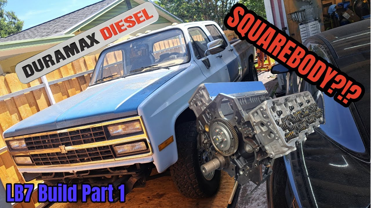Assembling LB7 DURAMAX For My Square Body Chevy