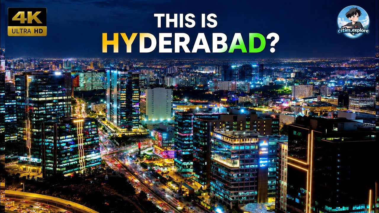 This is Hyderabad 2026 🇮🇳 !! most Developed City !! Hitech city of India !! Capital of Telangana 