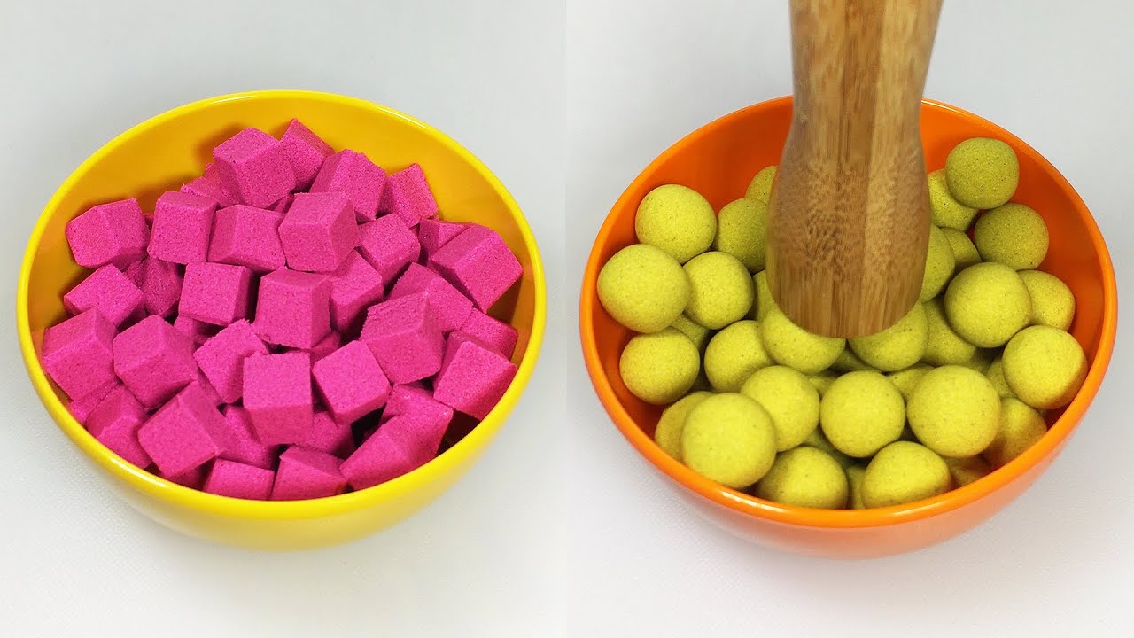 Very Relaxing ASMR 214 Satisfying Kinetic Sand