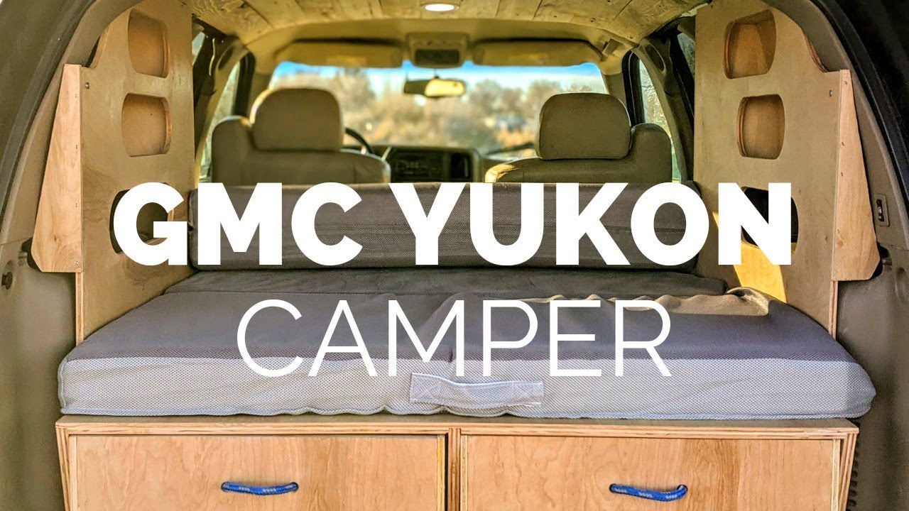 4x4 GMC Yukon Camper Conversion | Overland Build | Chevy Tahoe | Off-Grid SUV #overland #vanlife