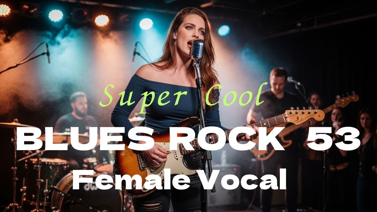 Super Cool BLUES ROCK 53 by Female Vocal !!!