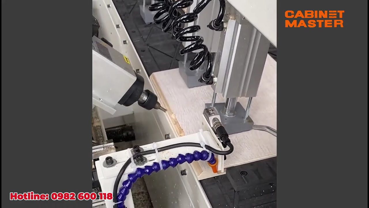 Lamello Connect Cabinet with CNC Drilling Cabinetmaster CNC
