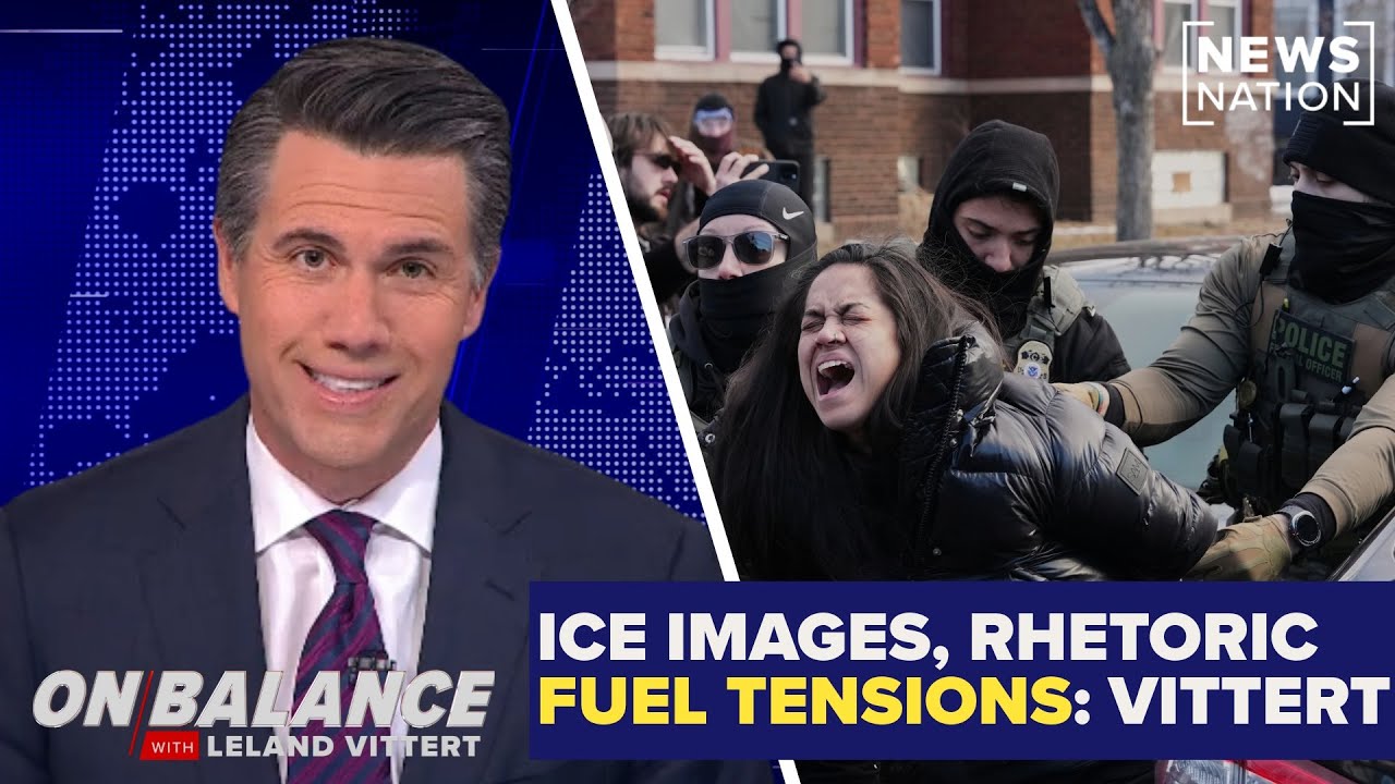 Vittert: ICE images, rhetoric fuel tensions as JD Vance steps in | On Balance