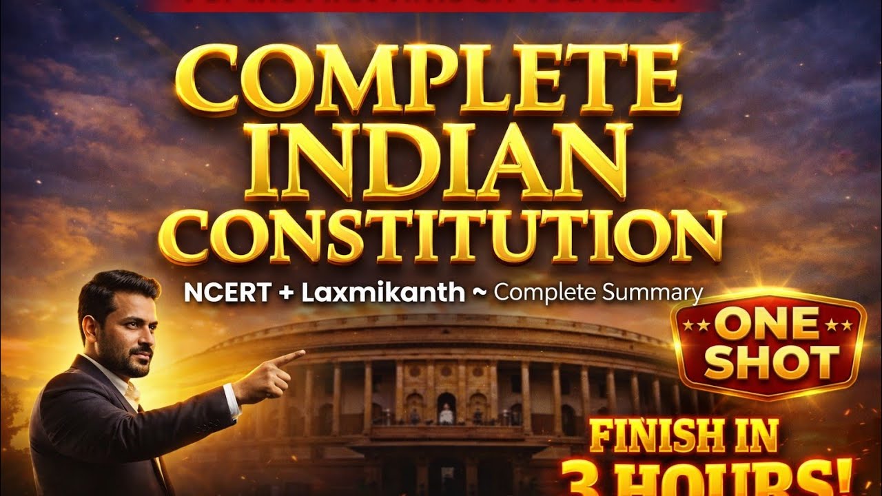 Indian Polity – Complete Guide for SSC CGL, RRB NTPC & All Competitive Exams