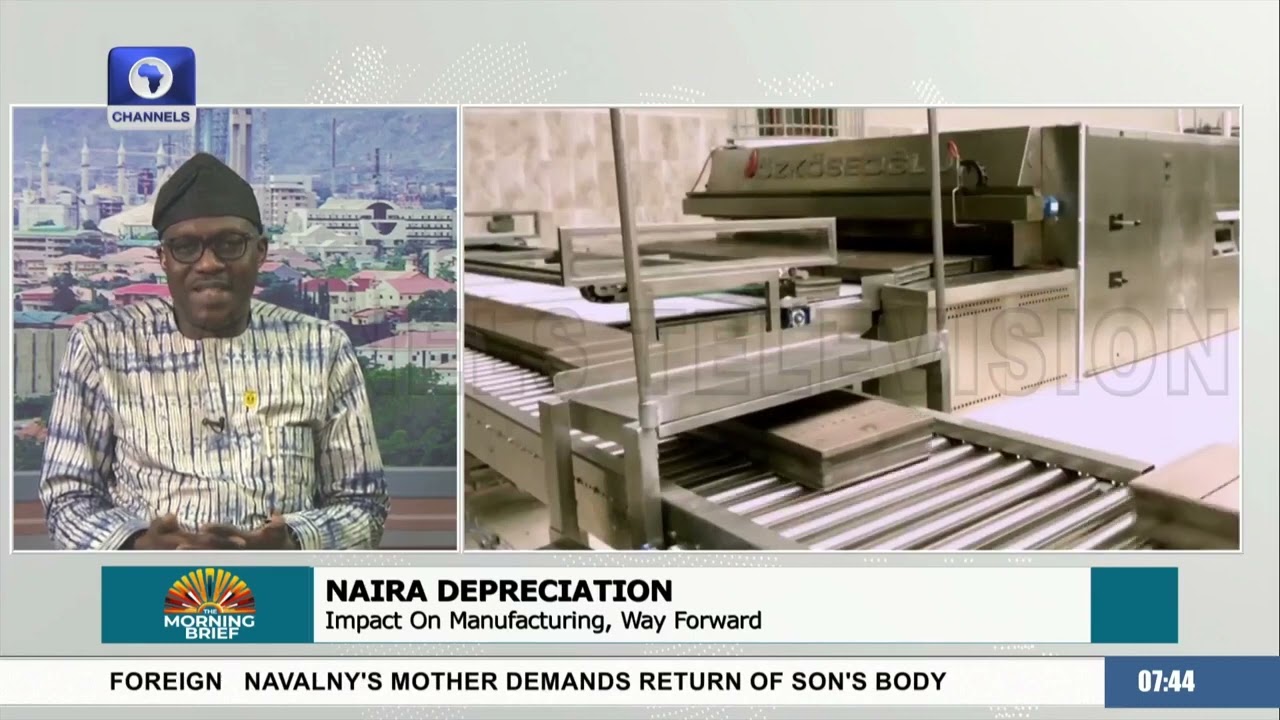 An exclusive interview with Channels Television, by the DG of MAN, Segun Ajayi-Kadir, mni