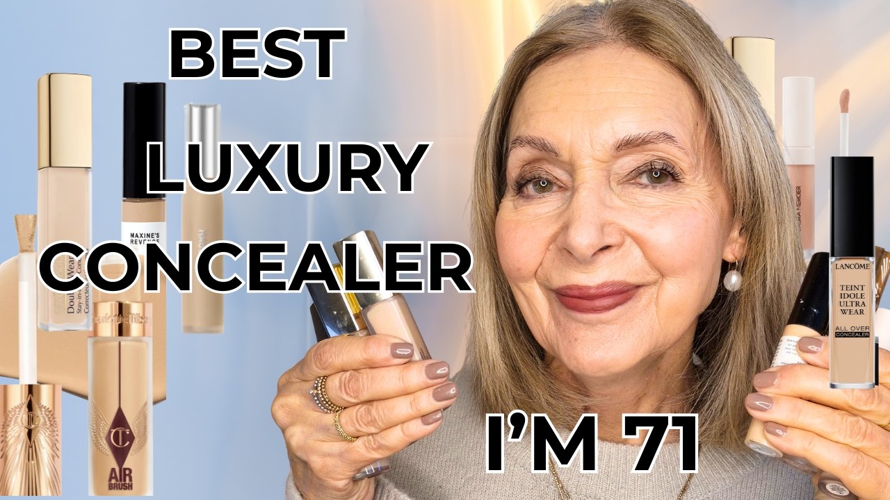 RANKING 6 HIGH END CONCEALERS ON MATURE SKIN | WHICH ONE CAME TOP?
