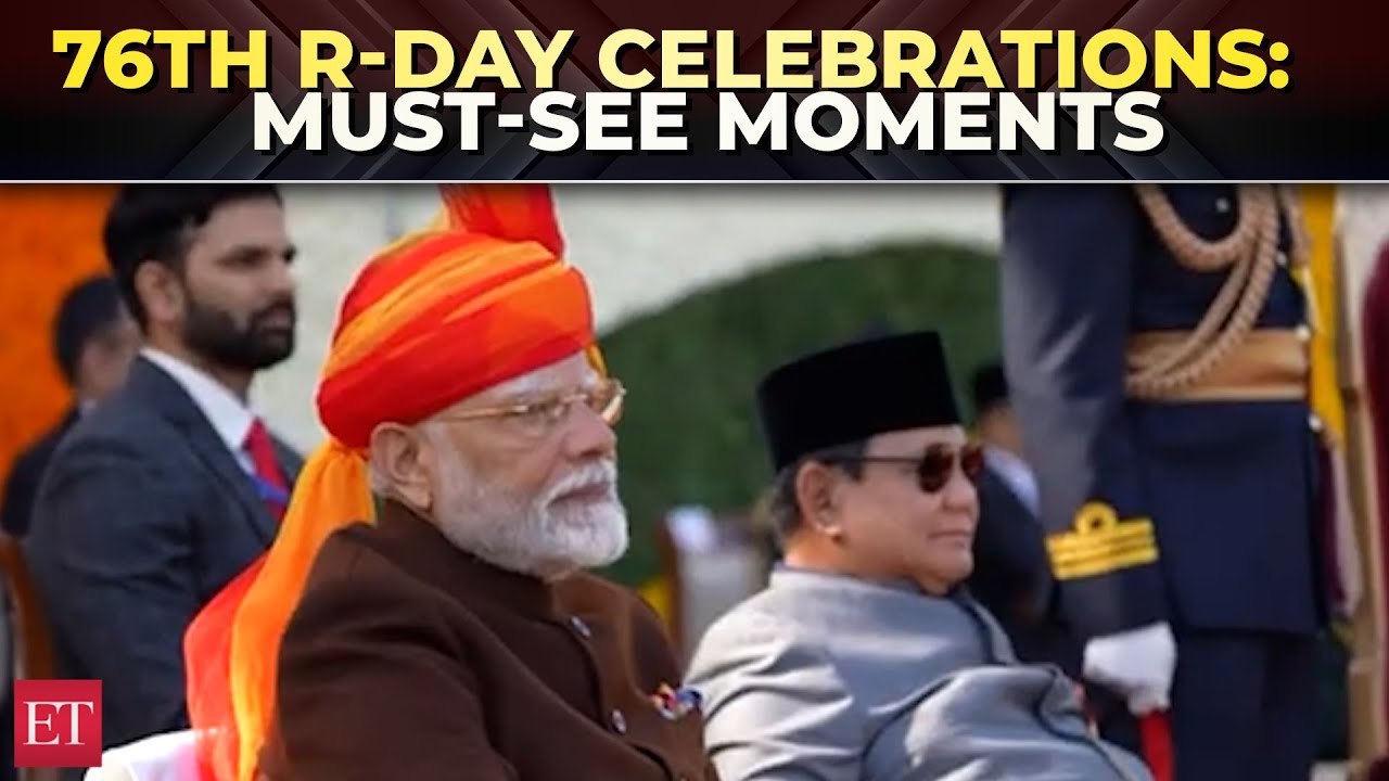 76th Republic Day Celebrations | Highlights of the National Festival, watch!