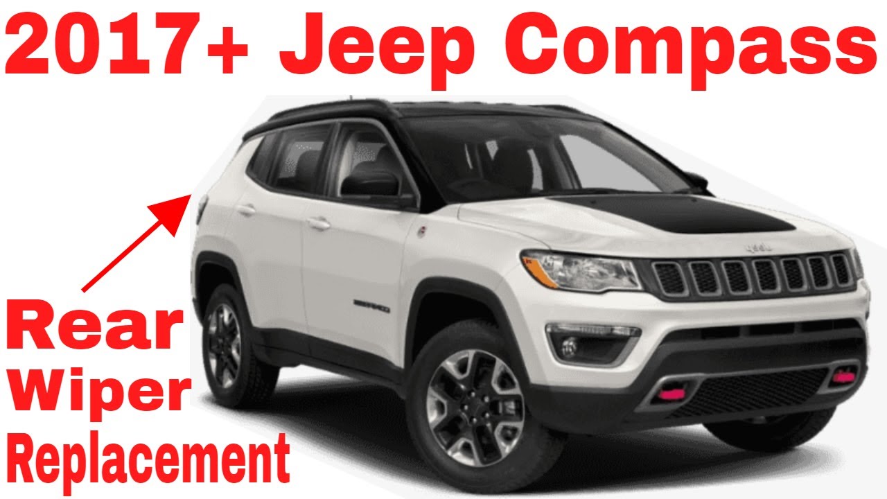 Jeep Compass Rear Wiper Replacement (2017+)