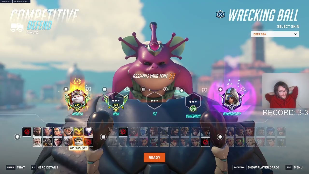 Харблё доказывает, что он &mdash; лучший Хэммонд! Топ-500 геймплея Overwatch 2