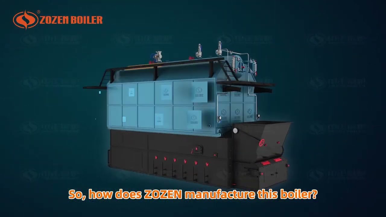 How to manufacture coal/ biomass boiler| Wood boiler projects| Coal fired chain grate boiler