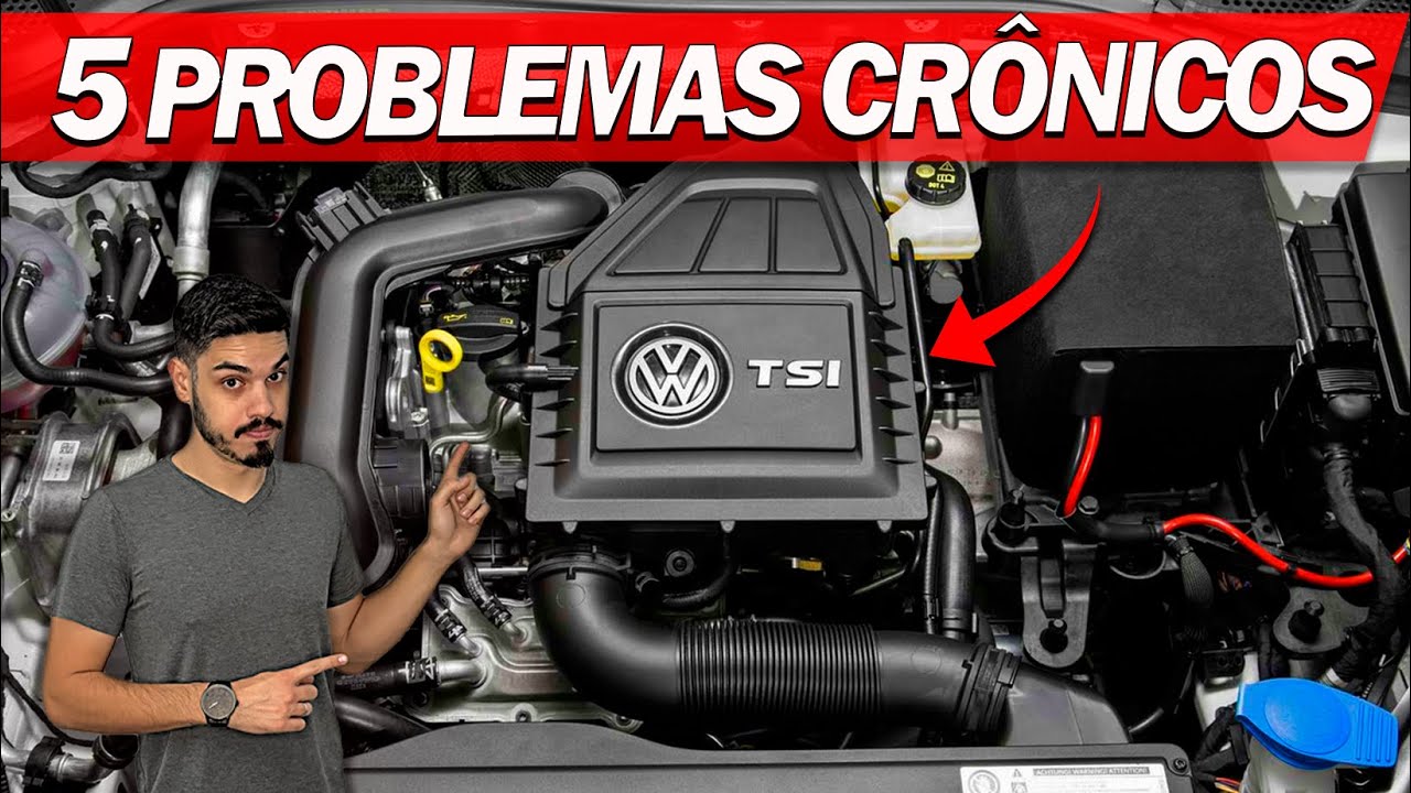5 PRINCIPAIS PROBLEMAS motor TSI da VW - Up Polo T-Cross Virtus Nivus Jetta Golf