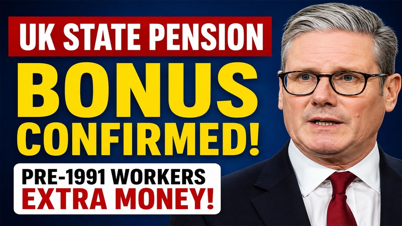 🚨 UK State Pension BONUS CONFIRMED | Pre-1991 Workers Could Get EXTRA MONEY | Check NOW