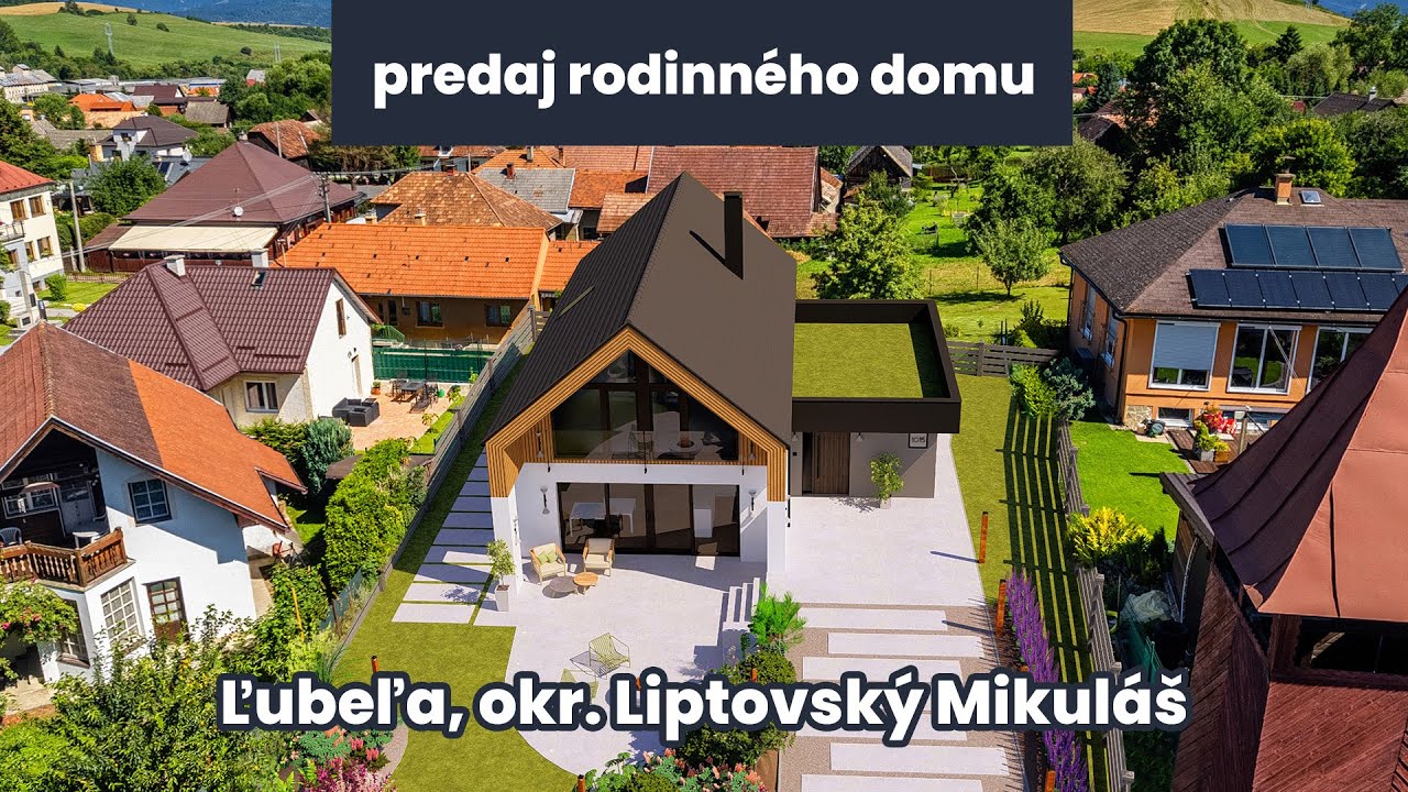 ARBIZ | predaj 5-izbový rodinný dom (567 m²) Ľubeľa