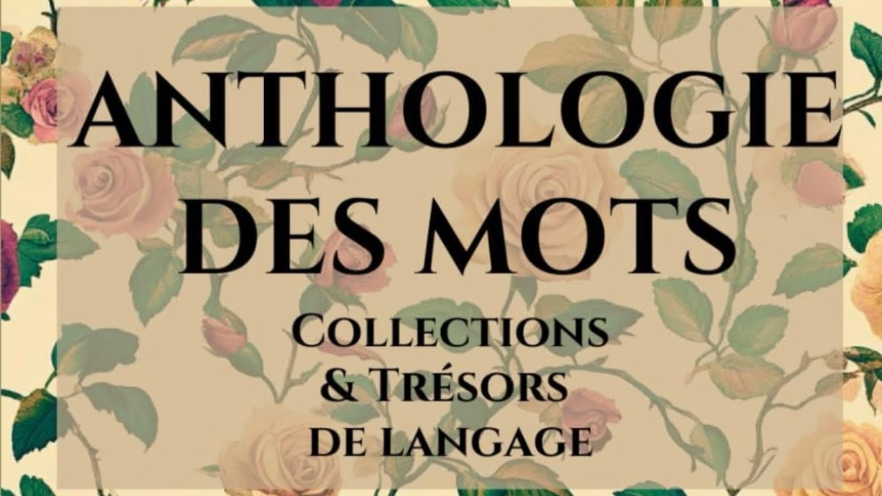 Anthologie des Mots ✒️