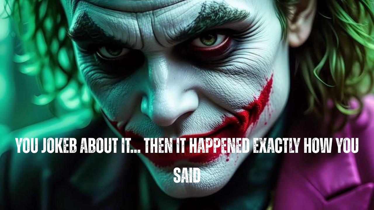 YOU SAID IT AS A JOKE NOW THEY’RE HAVING A MENT || JOKER