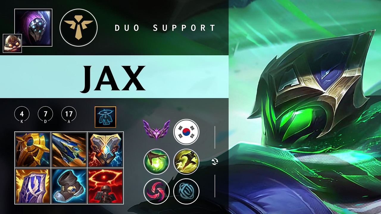 Jax Support vs Blitzcrank - KR Master Patch 26.05