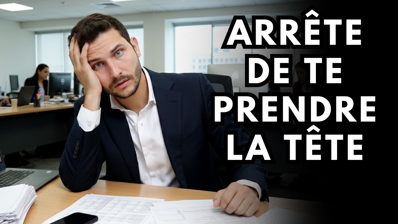 Pourquoi tu te prends trop la tête au travail ?