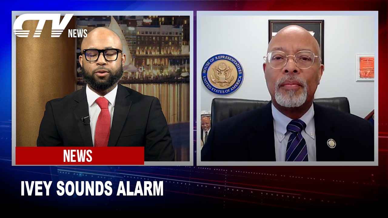 Glenn Ivey On Kristi Noem Out At DHS, Markwayne Mullin Stepping Up And Iran Tensions