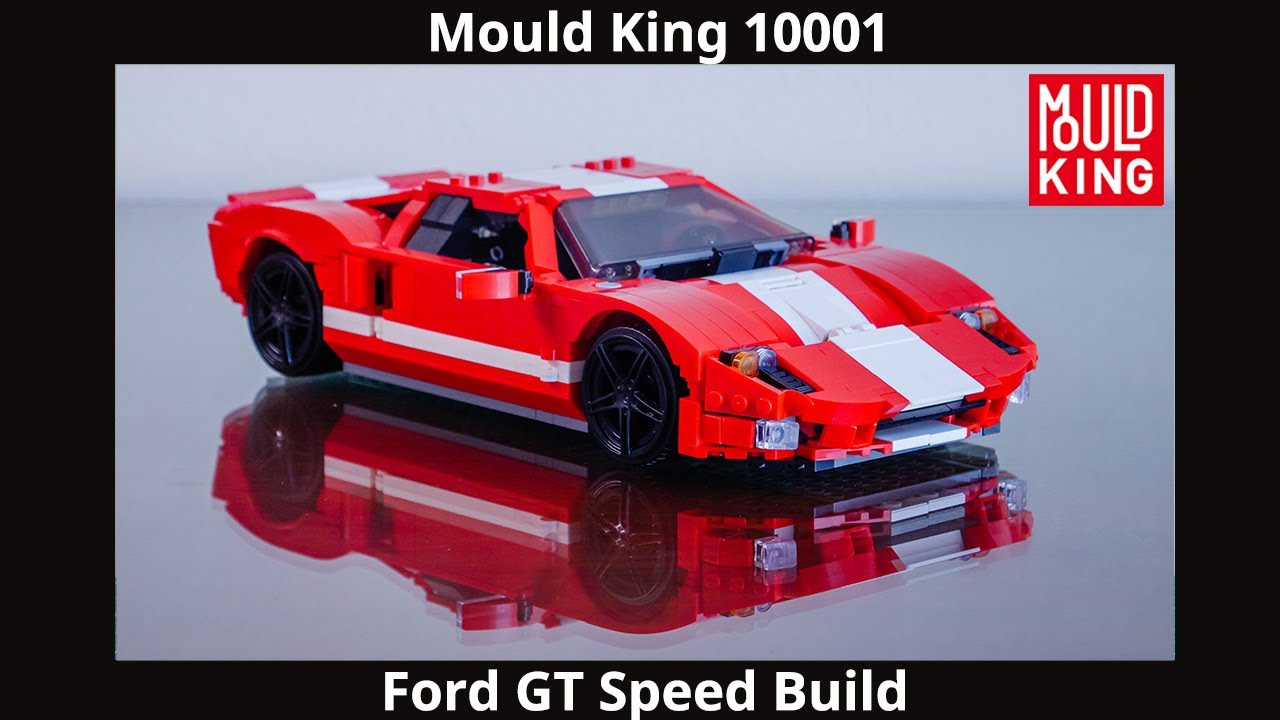 Mould King 10001 Ford GT Speed Build