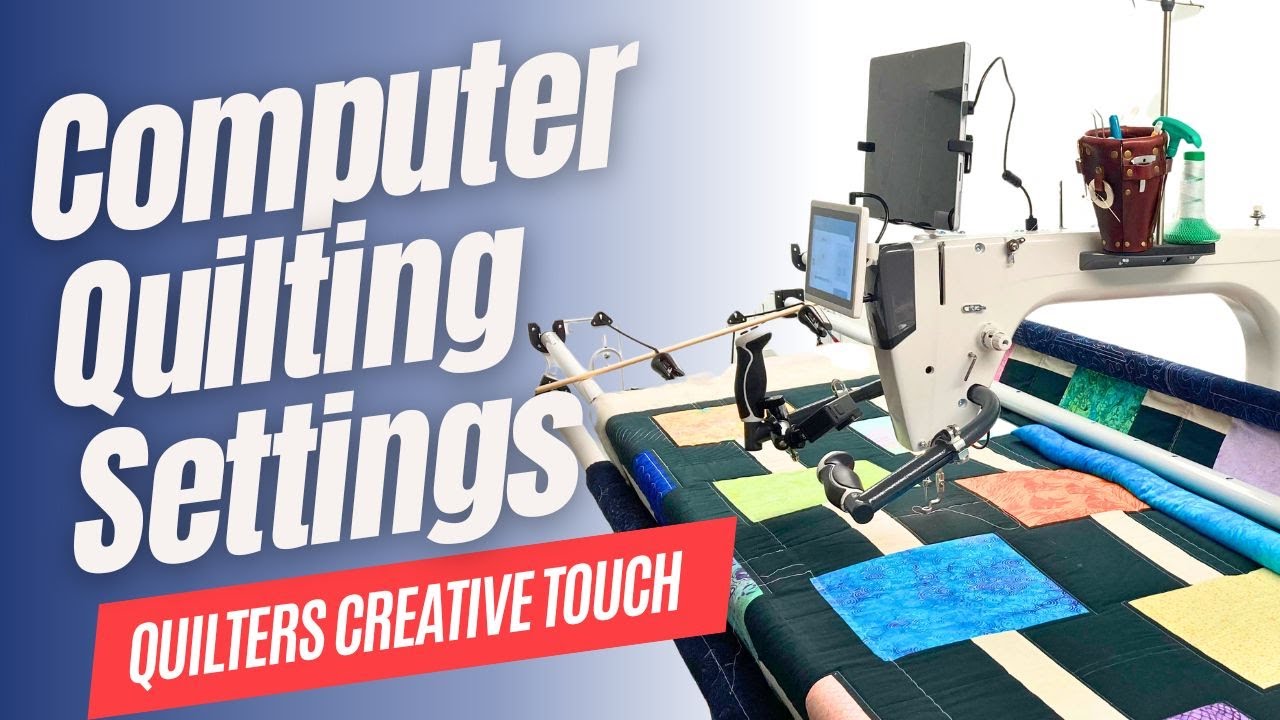 Quilting Automation (QCT) on the Qnique 21X Elite Longarm!