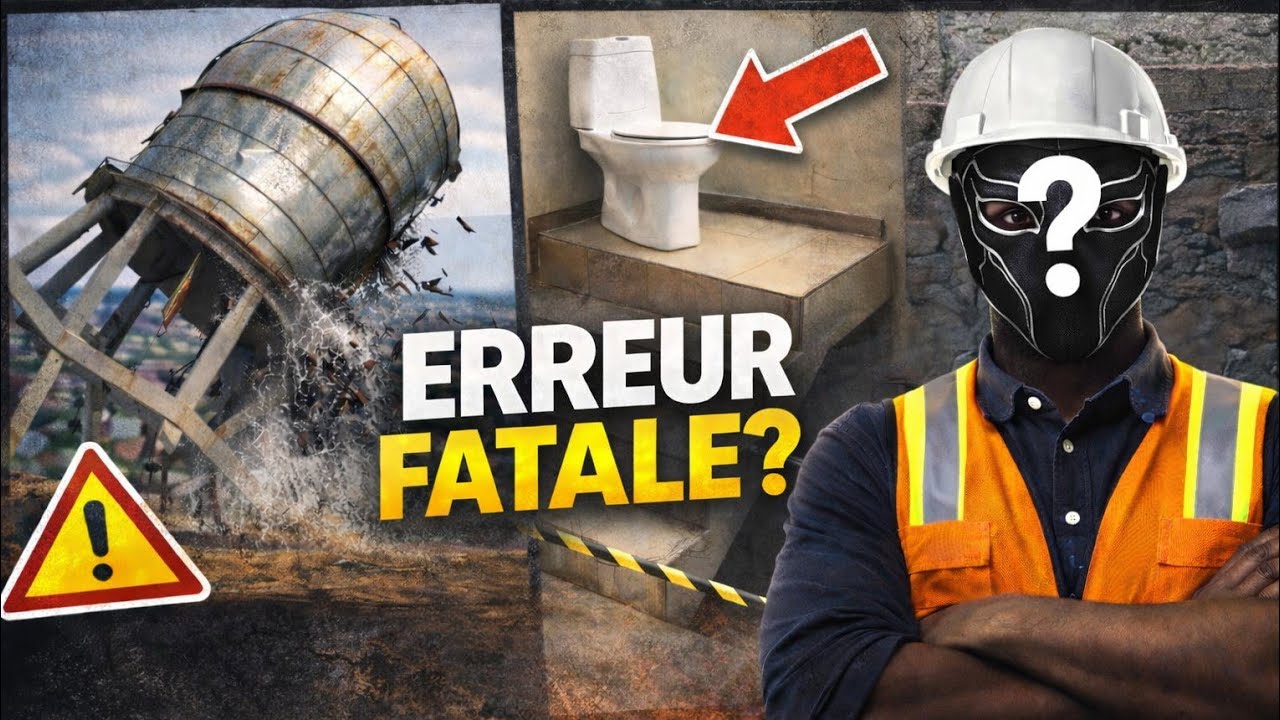Pires erreurs d'exécution sur chantier, jamais filmée 