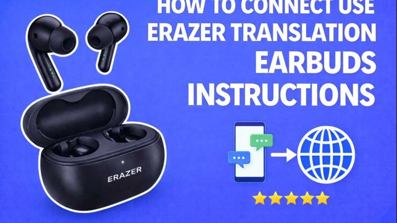 Как подключить и использовать наушники Erazer Translation | Пошаговая инструкция