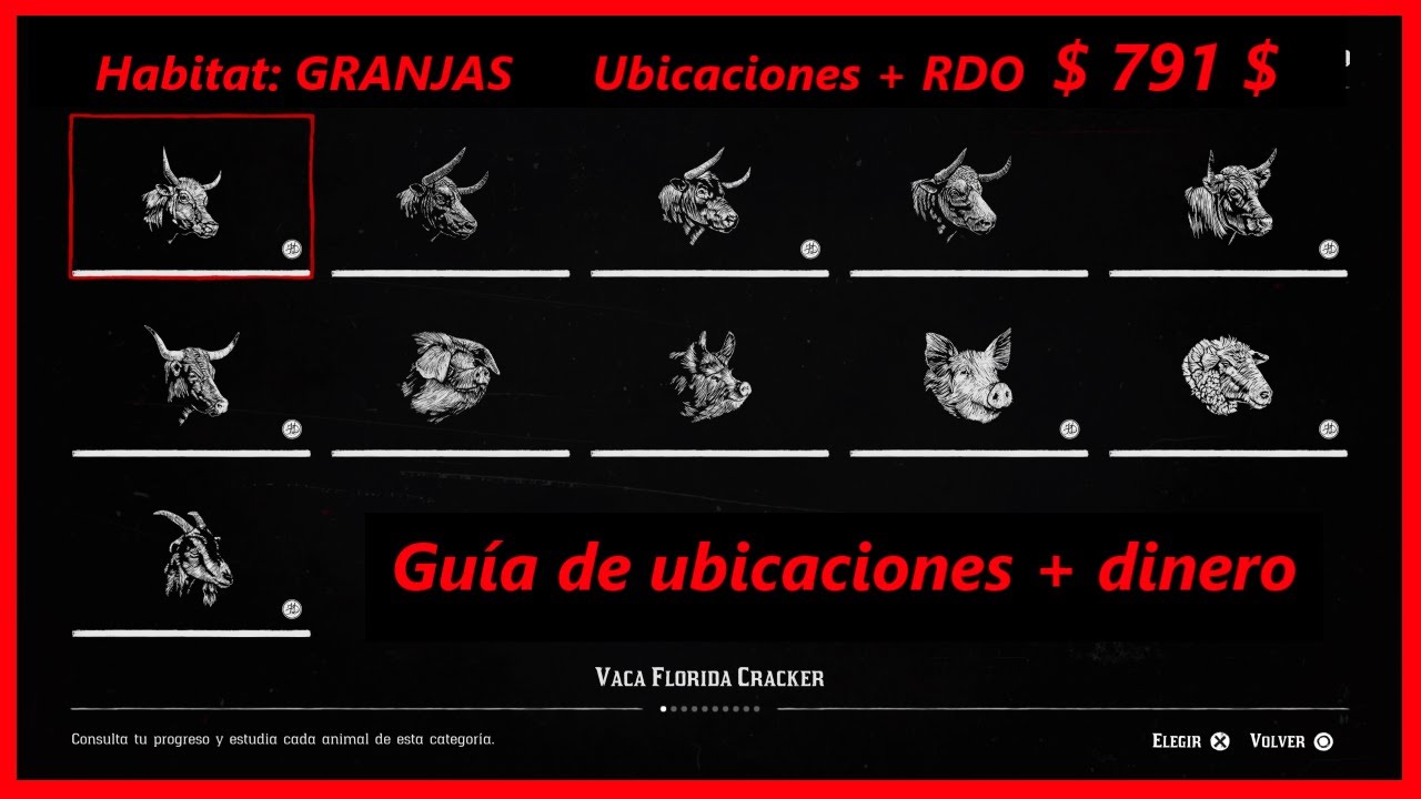 Guía de la guía 😂 de campo de animales + DINERO 💰 Habitat Granjas 🐮 🐷