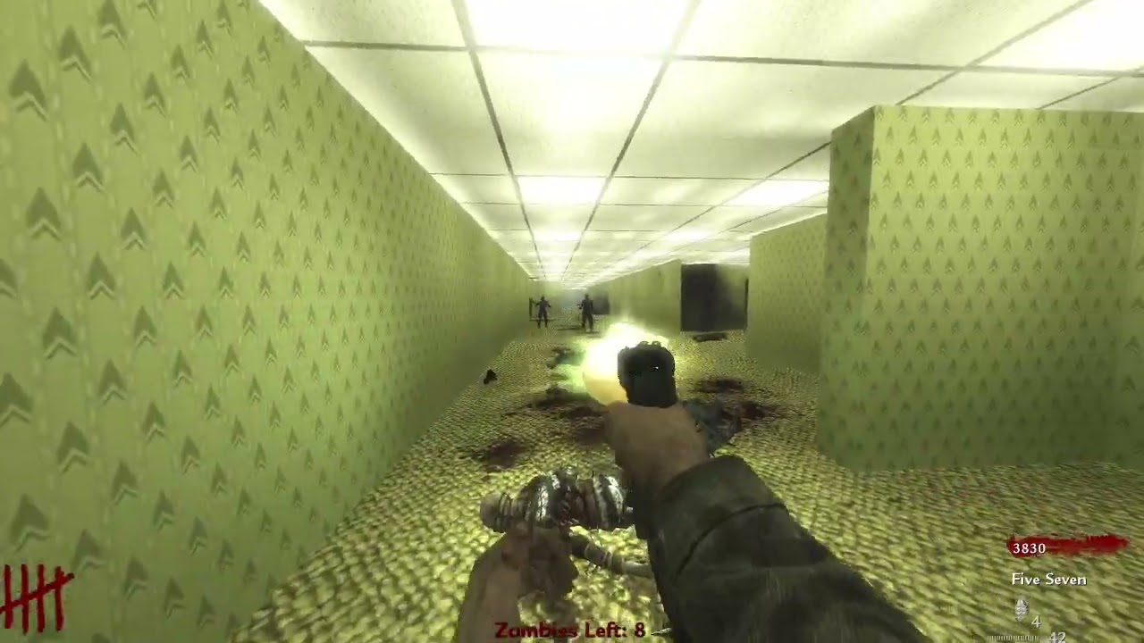 Call Of Duty World At War Custom Zombies BackRooms