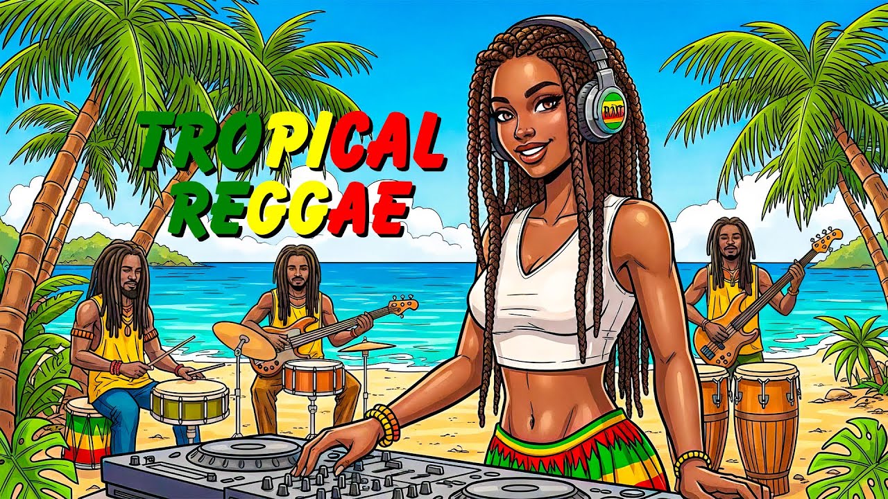 Sunset Paradise • Relaxing Hawaiian Reggae to Relieve Stress 🌅 Peaceful Evening Vibes