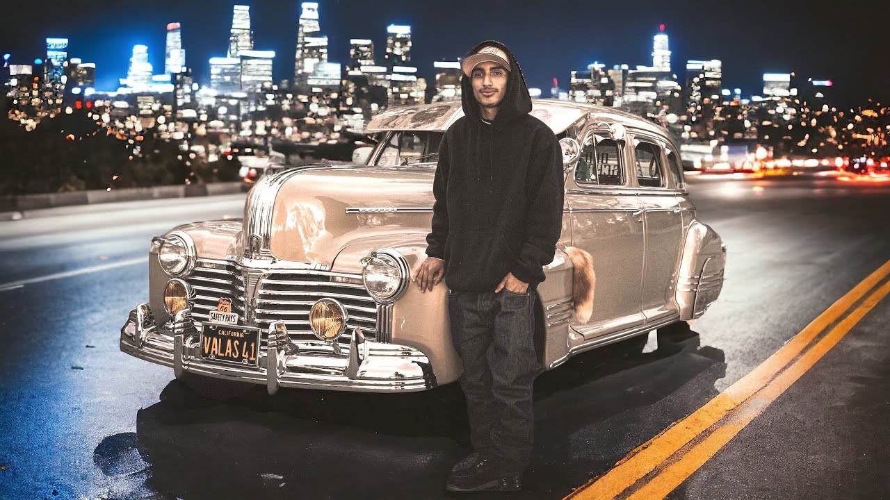 Juanito and his 1941 Pontiac
