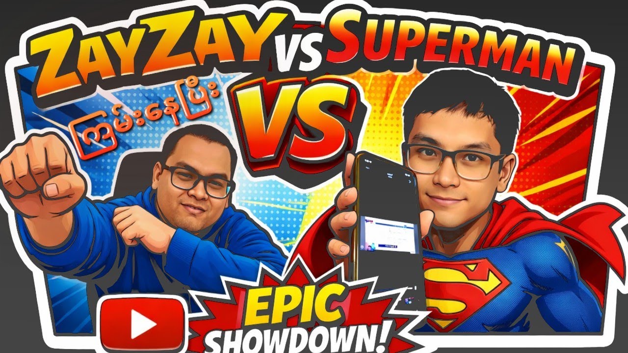 Zay Zay Vs Super Man တရားစွဲပွဲ 😱😱