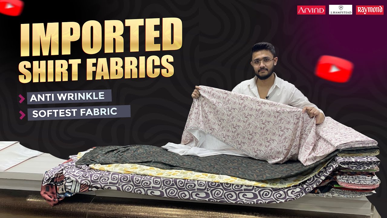 Most Luxurious Imported Shirting Fabric | Softest Fabric Ever | Anti Wrinkle Fabric 2026