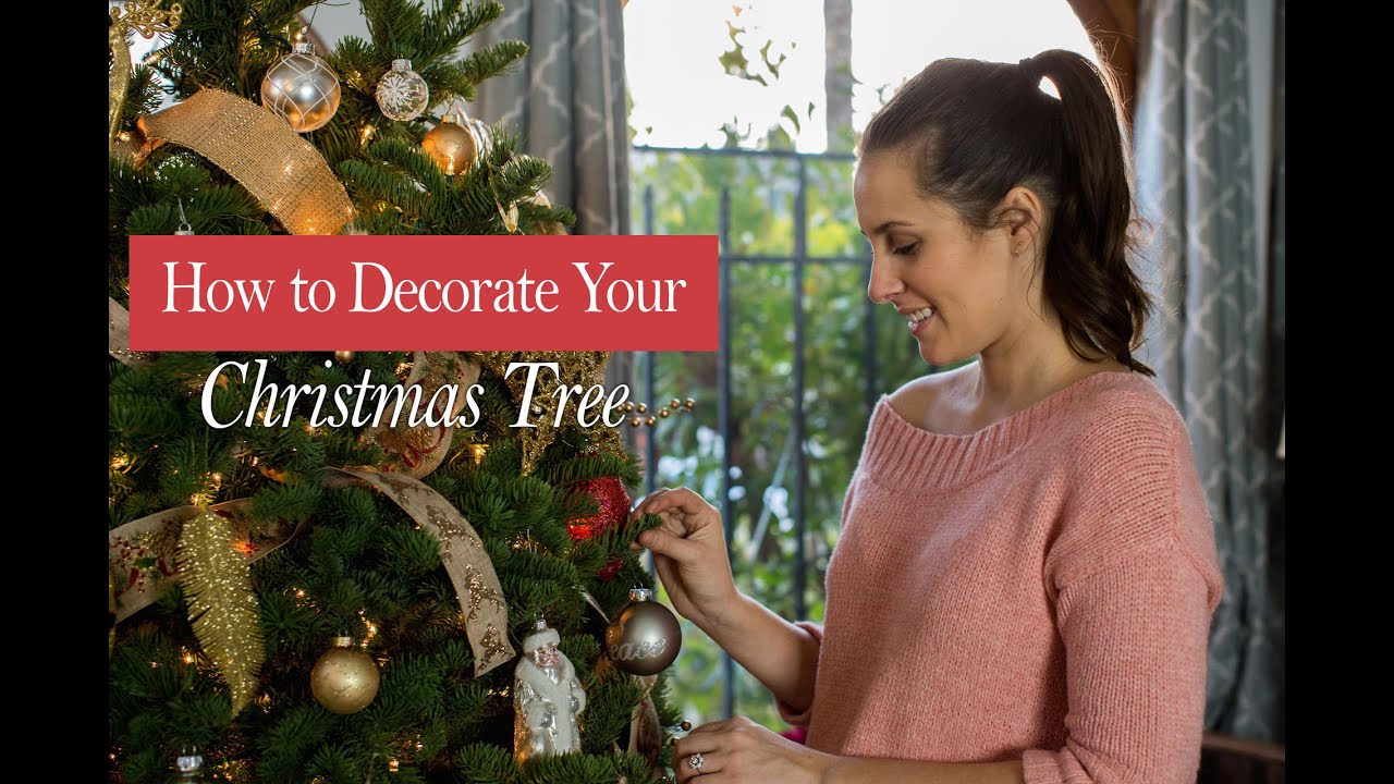 How to Decorate Your Christmas Tree