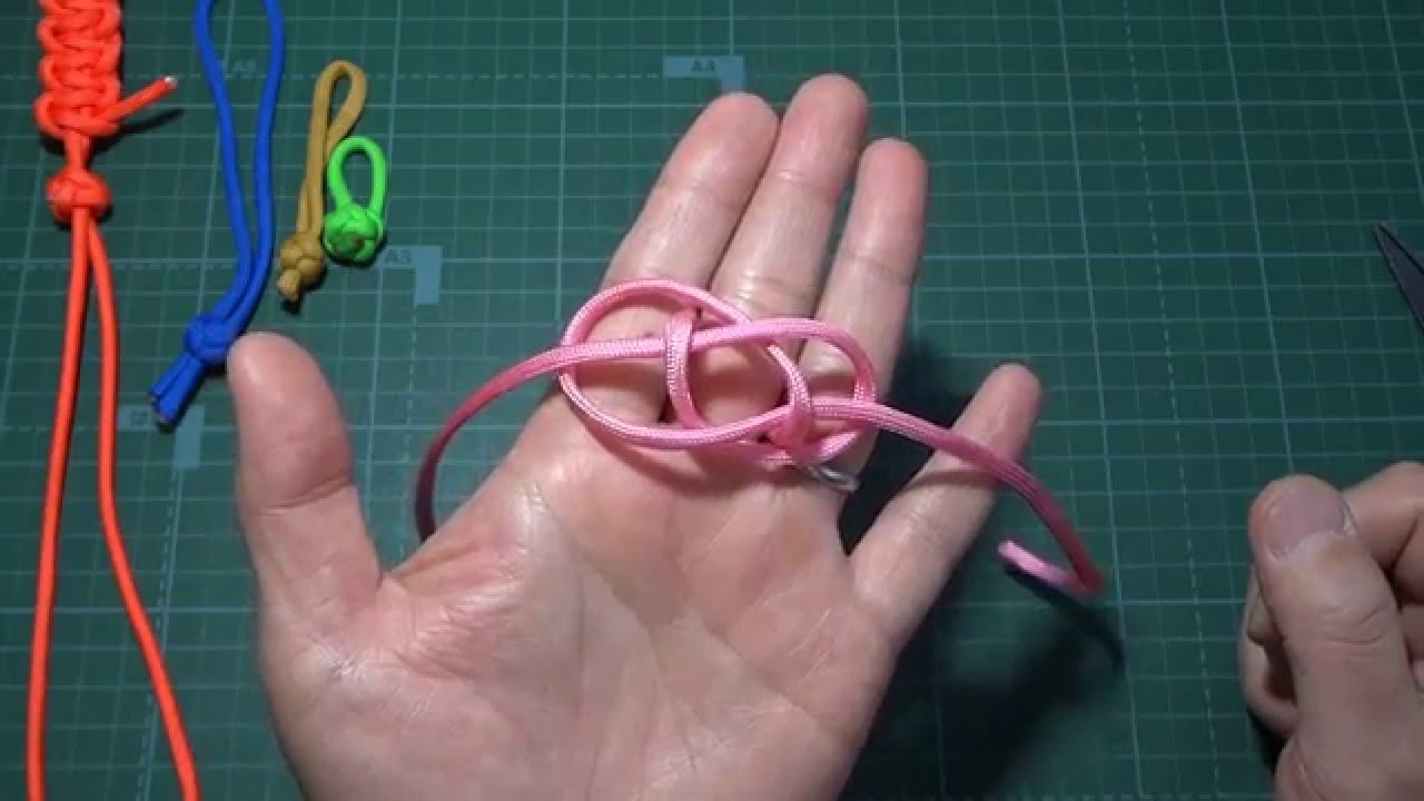 パラコード編み（その５）ダイアモンド・ノット