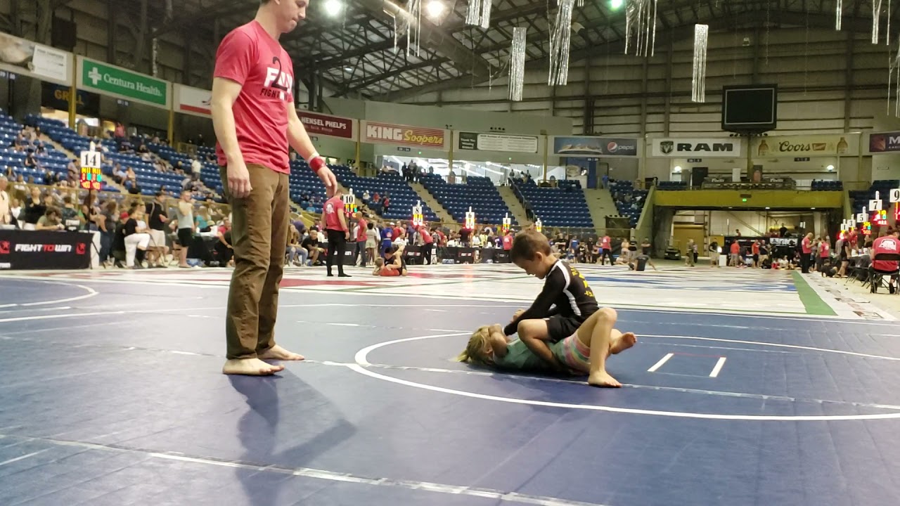 BJJ Tournament for Kids: Bout 3 NoGi