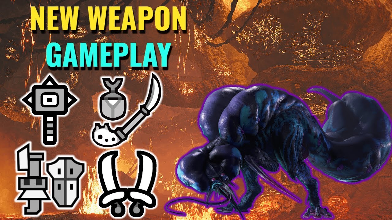 NEW Monster Hunter Wilds Weapon Gameplay Reaction - Rompopolo Hunt With Ajarakan's Armour!