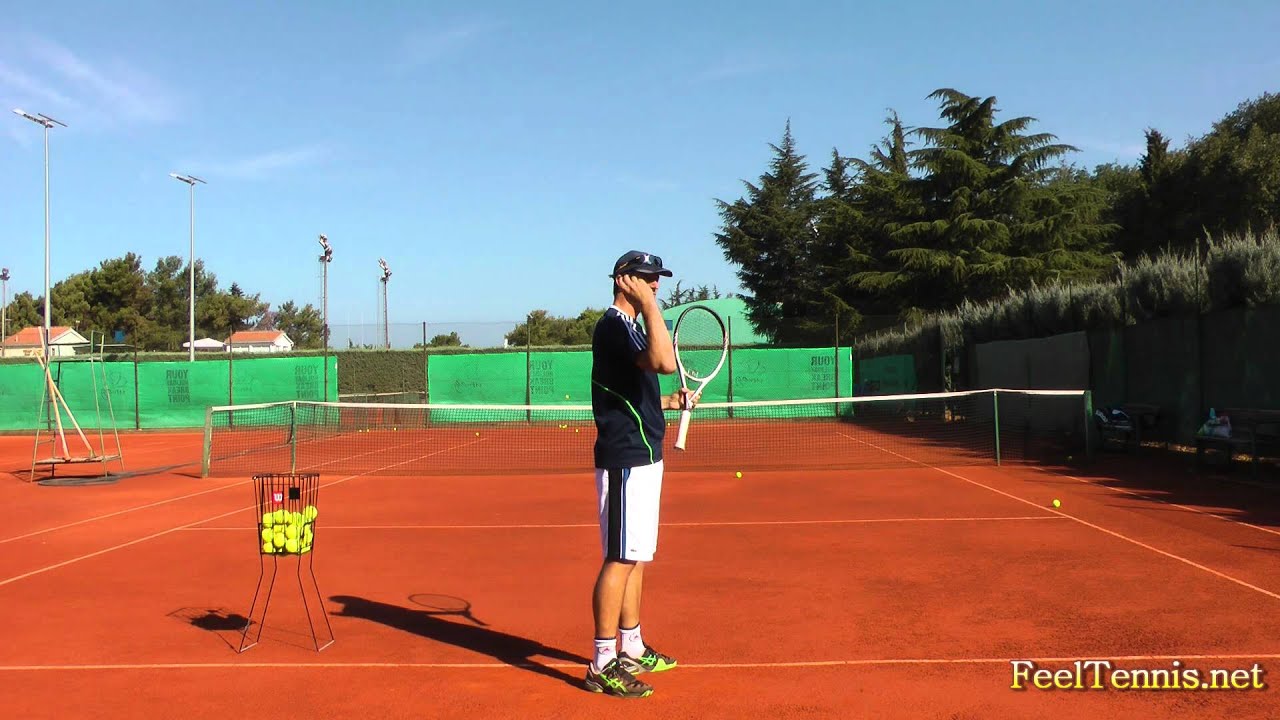 Improve Your Tennis Slice Serve With This Feel Drill