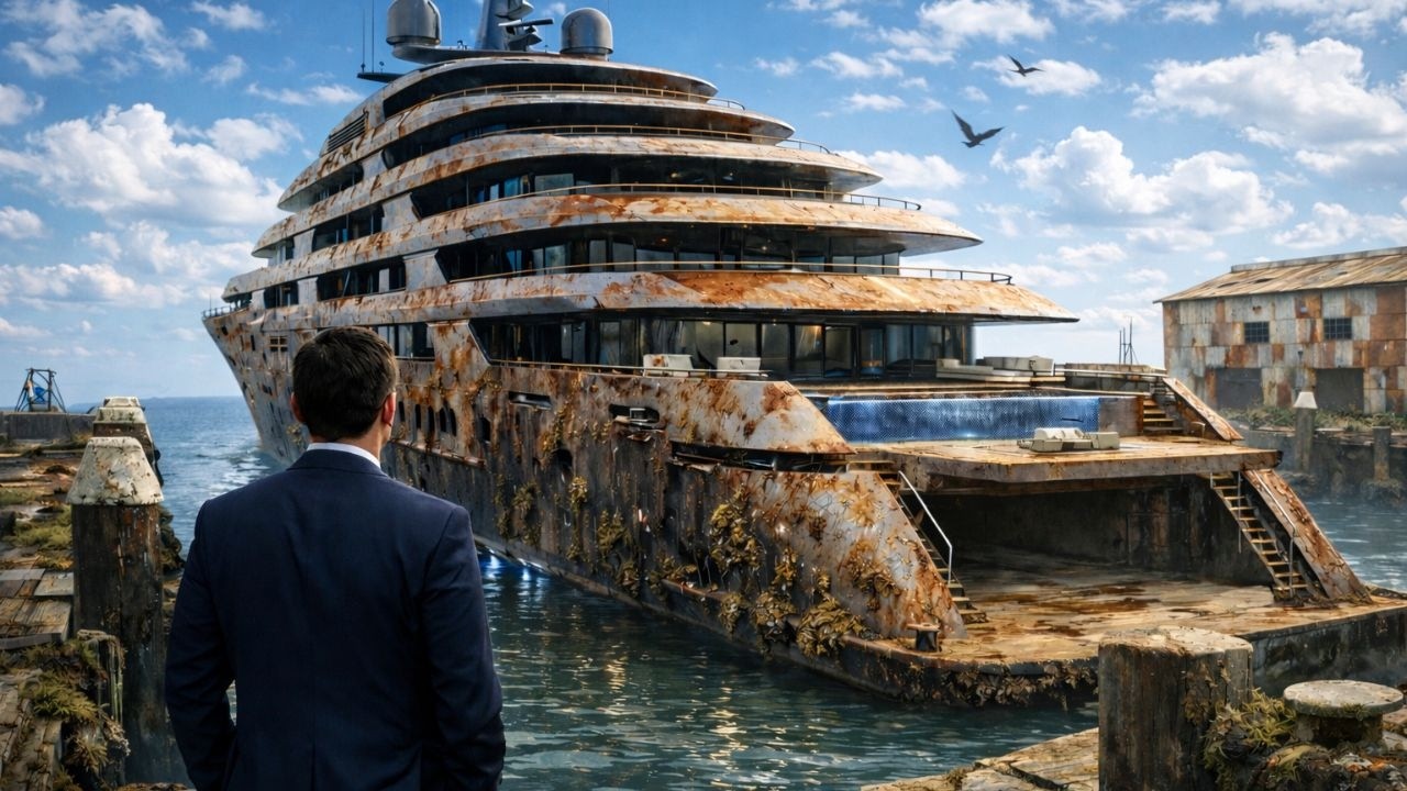 We Found a Luxury Yacht Abandoned by a Billionaire and Restored it to New