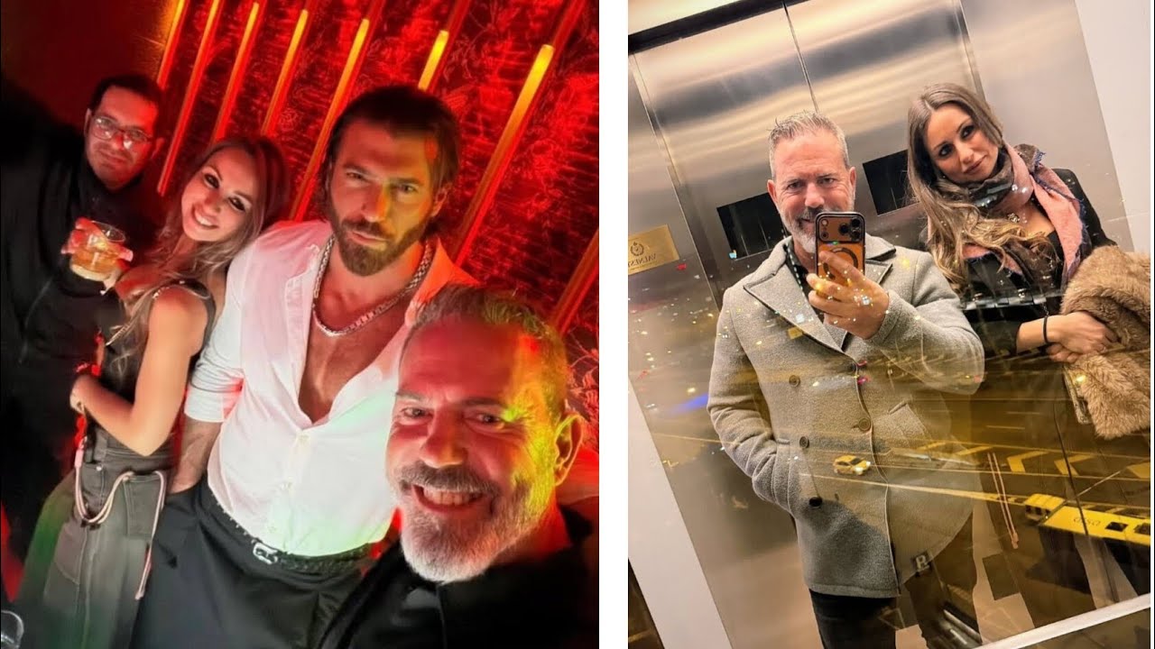 CAN YAMAN PARTIED ALL NIGHT WITH HIS FRIENDS IN MADRID.