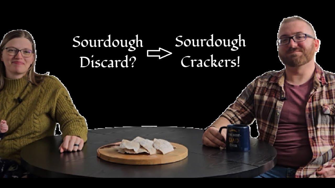 Sourdough Discard Crackers | Easy Way to Use Sourdough Starter Discard