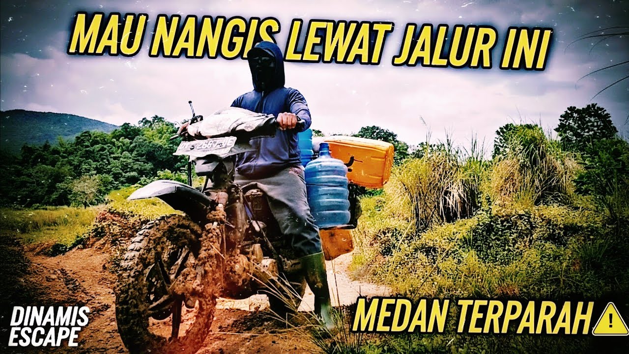 NEKAT MASUK JALUR TAMBANG SAAT HUJAN, MOTOR RUSAK & TERPAKSA DITINGGAL DI TENGAH HUTAN! | NP #17