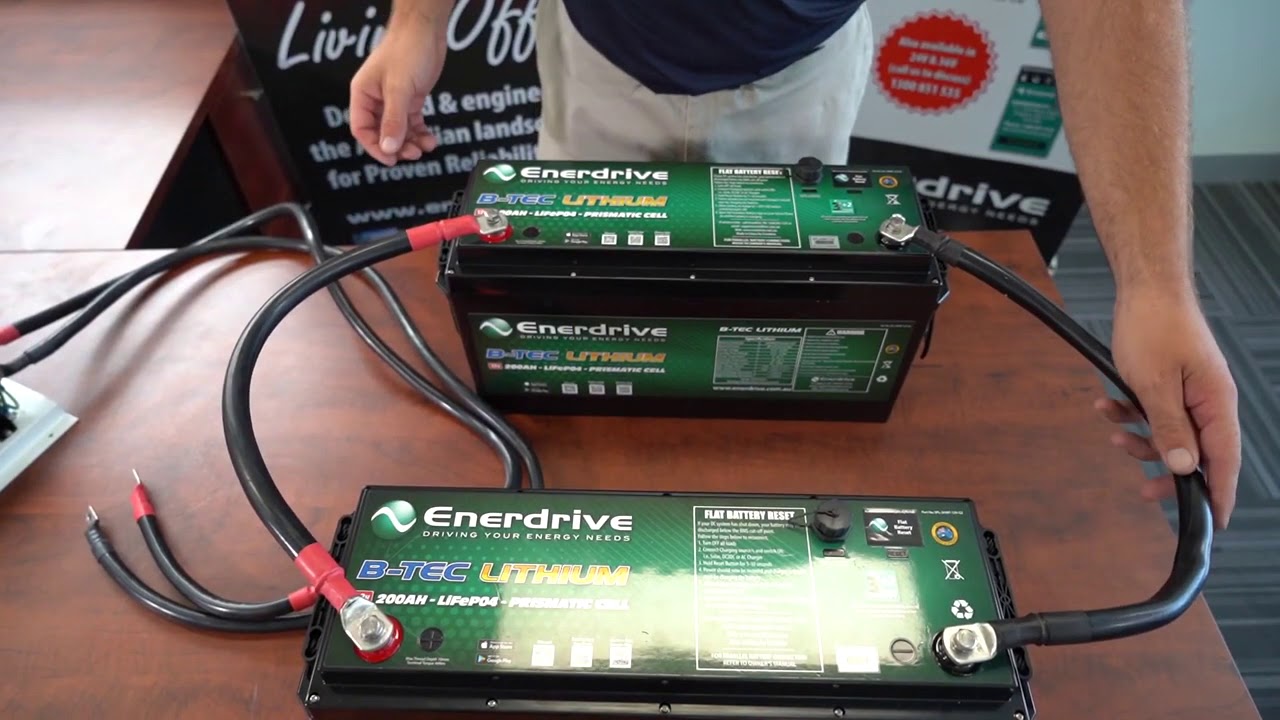 Expanding Your Enerdrive B-TEC Capacity: Enerdrive Batteries in Parallel